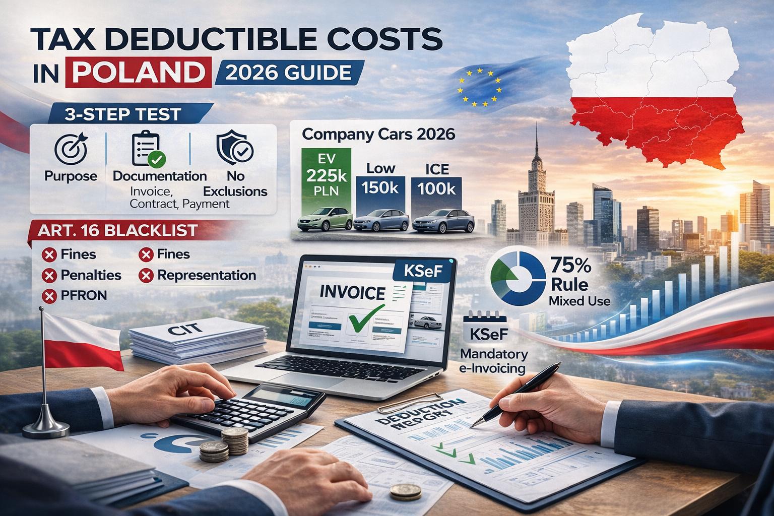 Tax Deductible Costs in Poland (KUP) — 2026 Guide for Foreign Investors