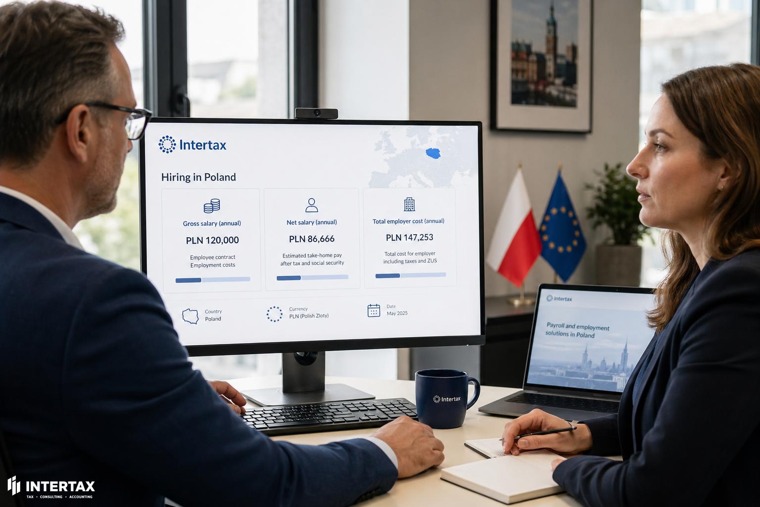 Cost of Hiring an Employee in Poland – Gross, Net Employer Cost