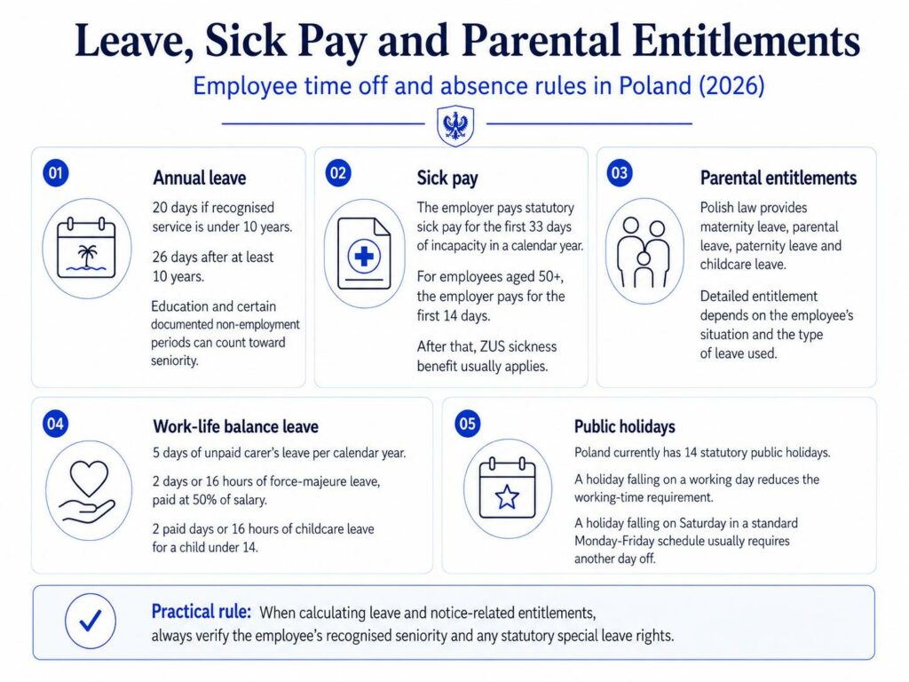 Leave, Sick Pay and Parental Entitlements